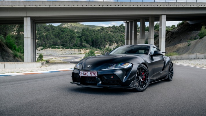 Toyota GR Supra A90 Final Edition 2026. Desktop wallpaper