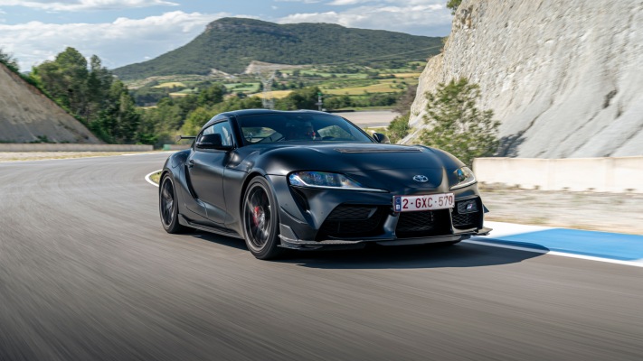 Toyota GR Supra A90 Final Edition 2026. Desktop wallpaper