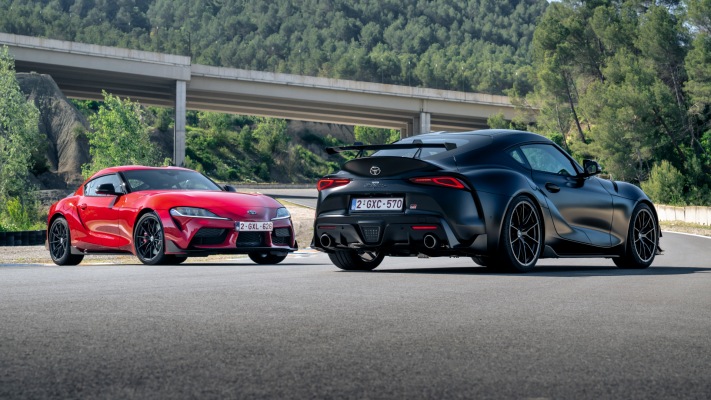 Toyota GR Supra A90 Final Edition 2026. Desktop wallpaper