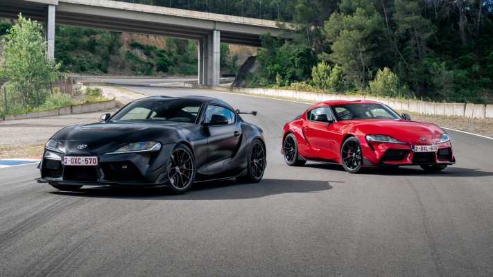Toyota GR Supra A90 Final Edition 2026. Desktop wallpaper