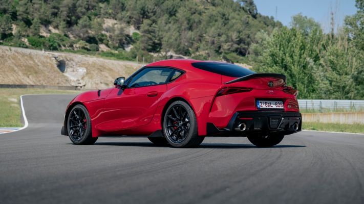 Toyota GR Supra Lightweight EVO 2026. Desktop wallpaper