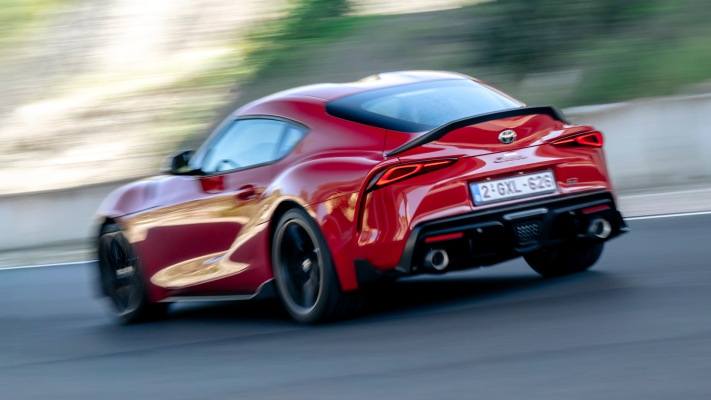 Toyota GR Supra Lightweight EVO 2026. Desktop wallpaper