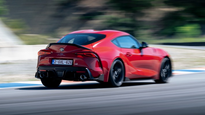 Toyota GR Supra Lightweight EVO 2026. Desktop wallpaper