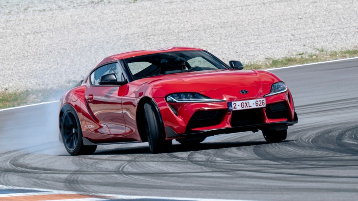 Toyota GR Supra Lightweight EVO 2026. Desktop wallpaper