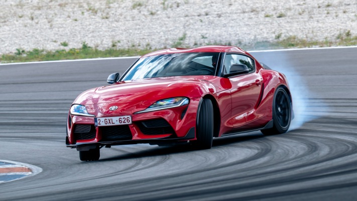 Toyota GR Supra Lightweight EVO 2026. Desktop wallpaper