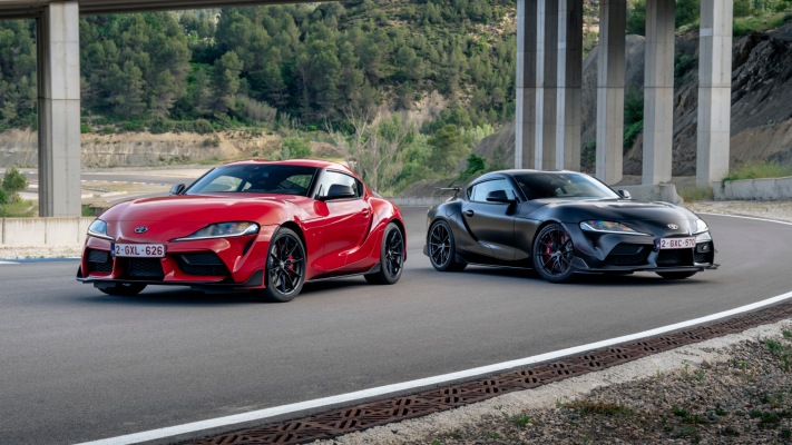 Toyota GR Supra Lightweight EVO 2026. Desktop wallpaper