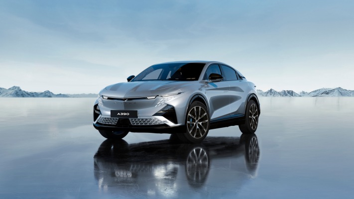 Alpine A390 GT 2026. Desktop wallpaper