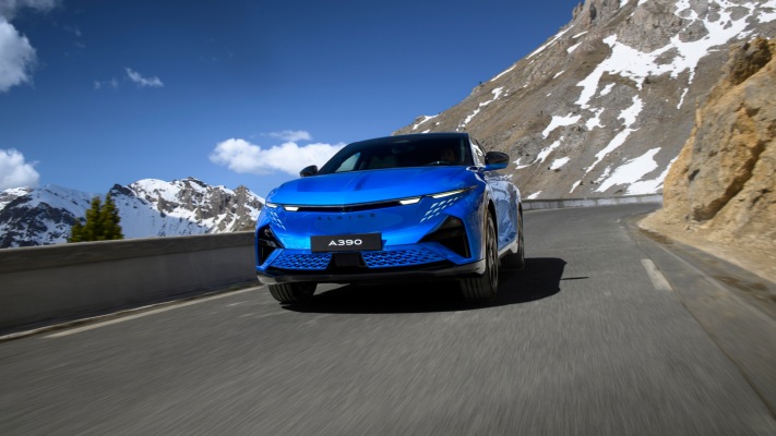 Alpine A390 GTS 2026. Desktop wallpaper