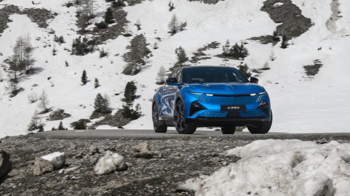 Alpine A390 GTS 2026. Desktop wallpaper