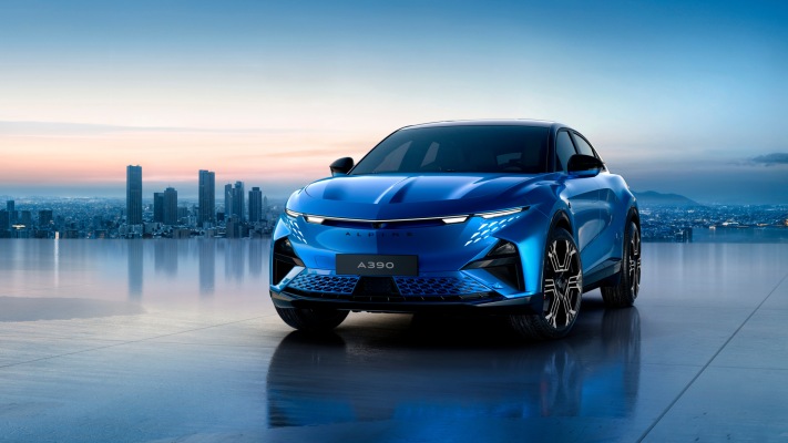 Alpine A390 GTS 2026. Desktop wallpaper