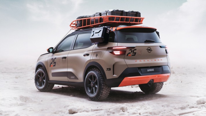 Opel Frontera Gravel Concept 2025. Desktop wallpaper