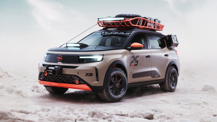 Opel Frontera Gravel Concept 2025. Desktop wallpaper