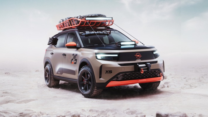 Opel Frontera Gravel Concept 2025. Desktop wallpaper