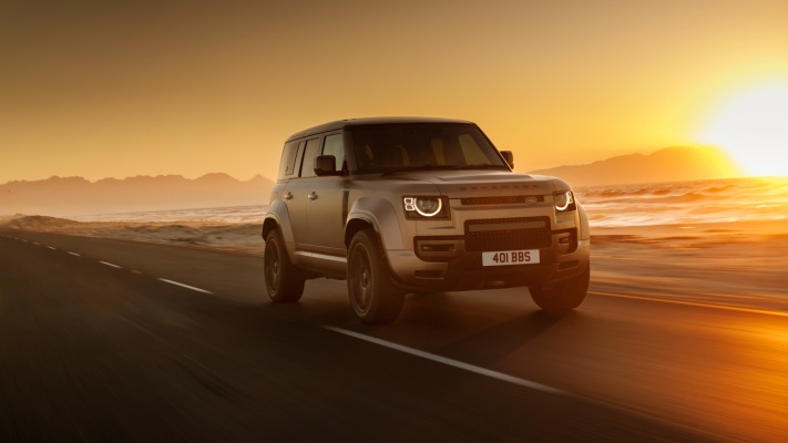 Land Rover Defender 110 Octa UK Version 2026. Desktop wallpaper