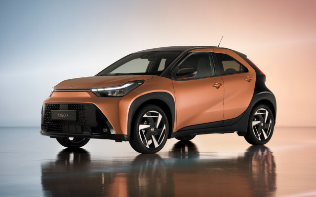 Toyota Aygo X Hybrid 2026. Desktop wallpaper