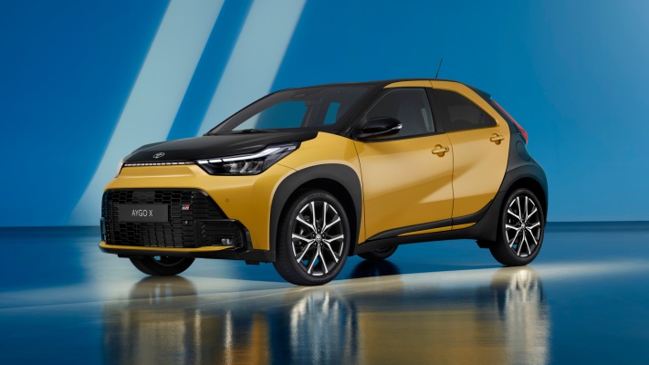 Toyota Aygo X Hybrid GR Sport 2026. Desktop wallpaper