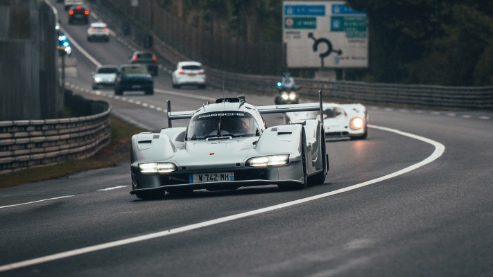 Porsche 963 RSP 2025. Desktop wallpaper