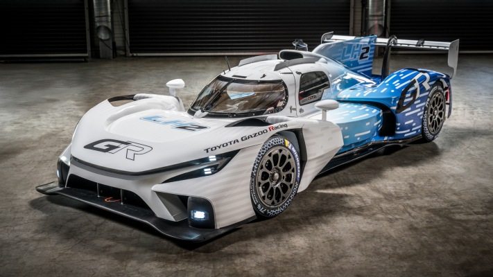 Toyota GR LH2 Rracing Concept 2025. Desktop wallpaper