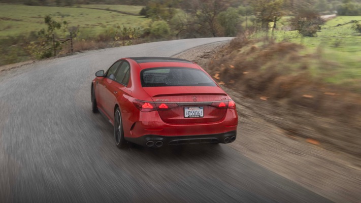 Mercedes-AMG E 53 Hybrid USA Version 2025. Desktop wallpaper