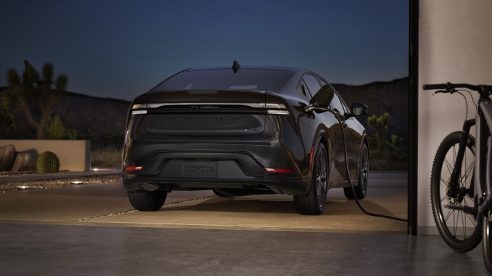 Toyota Prius Plug-in Hybrid Nightshade Edition USA Version 2026. Desktop wallpaper