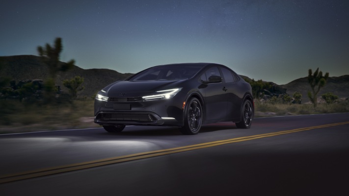 Toyota Prius Plug-in Hybrid Nightshade Edition USA Version 2026. Desktop wallpaper