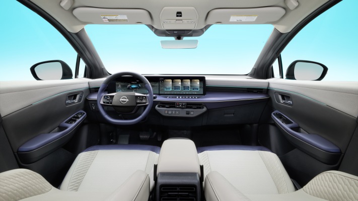 Nissan LEAF 2026. Desktop wallpaper