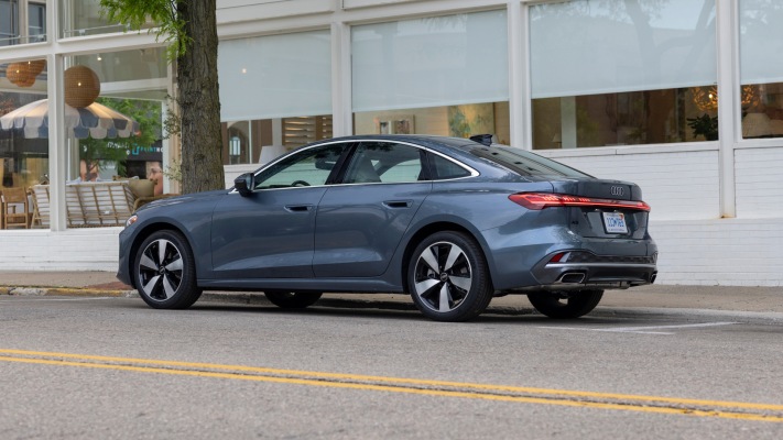 Audi A5 USA Version 2025. Desktop wallpaper