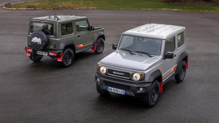 Suzuki Jimny 55th Anniversary 2025. Desktop wallpaper