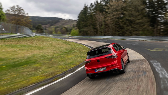 Volkswagen Golf GTI Edition 50 2025. Desktop wallpaper