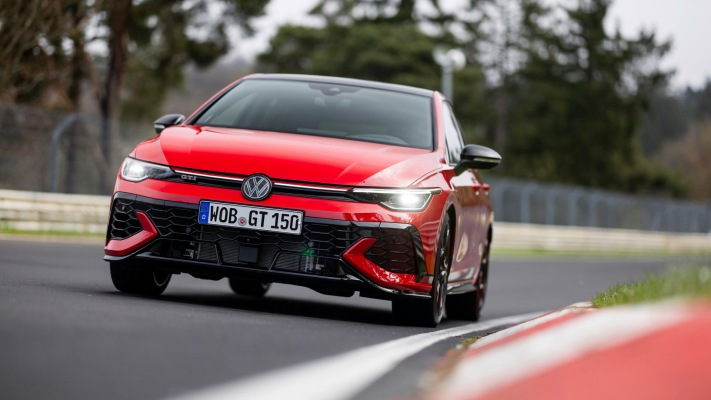 Volkswagen Golf GTI Edition 50 2025. Desktop wallpaper