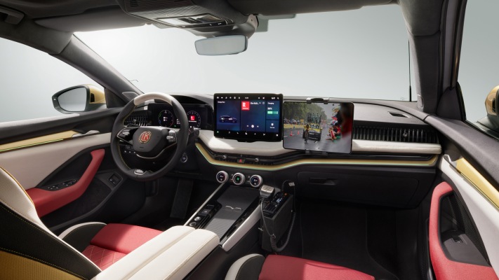 Skoda LK 130 Concept 2025. Desktop wallpaper