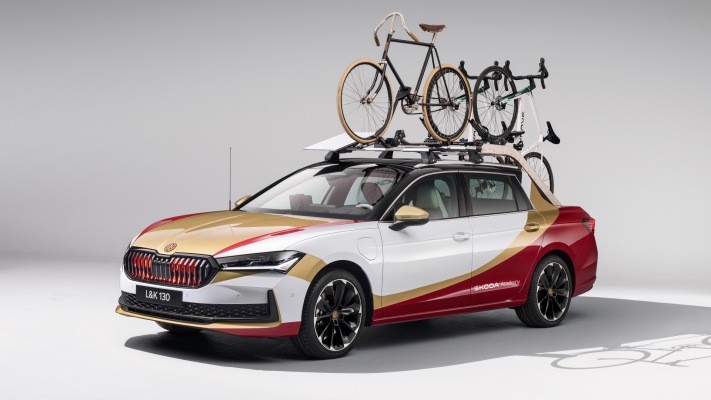 Skoda LK 130 Concept 2025. Desktop wallpaper