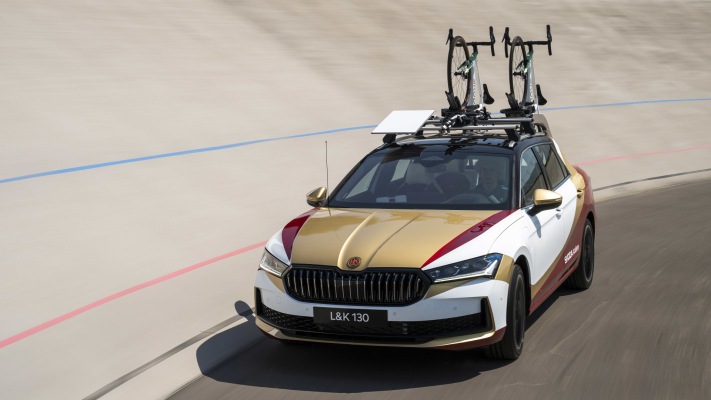 Skoda LK 130 Concept 2025. Desktop wallpaper