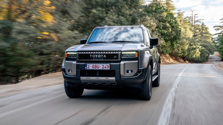 Toyota Land Cruiser Hybrid 48V 2025. Desktop wallpaper