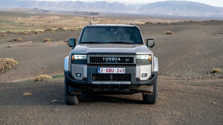 Toyota Land Cruiser Hybrid 48V 2025. Desktop wallpaper