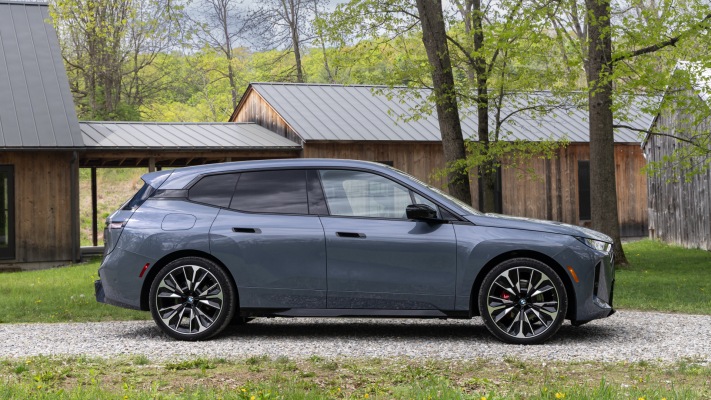 BMW iX M70 xDrive USA Version 2026. Desktop wallpaper