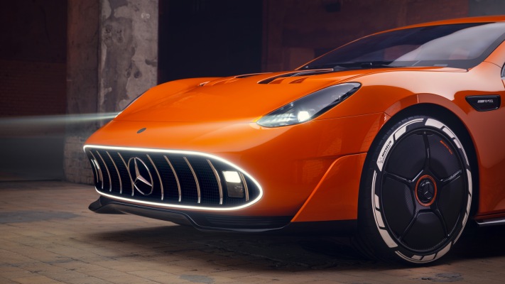 Mercedes-AMG GT XX Concept 2025. Desktop wallpaper