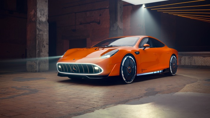 Mercedes-AMG GT XX Concept 2025. Desktop wallpaper