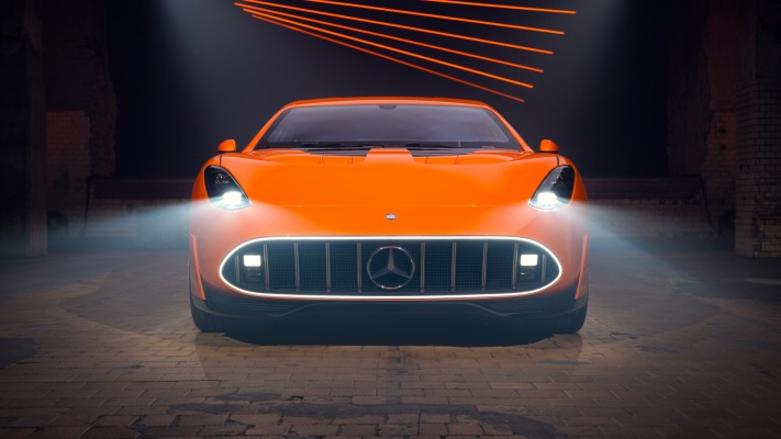 Mercedes-AMG GT XX Concept 2025. Desktop wallpaper