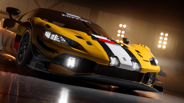 Ferrari 296 GT3 Evo 2026. Desktop wallpaper