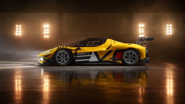 Ferrari 296 GT3 Evo 2026. Desktop wallpaper