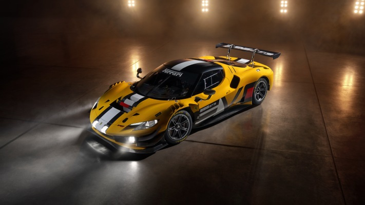 Ferrari 296 GT3 Evo 2026. Desktop wallpaper