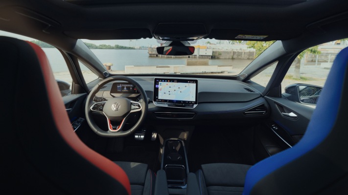 Volkswagen ID.3 GTX Fire Ice 2025. Desktop wallpaper