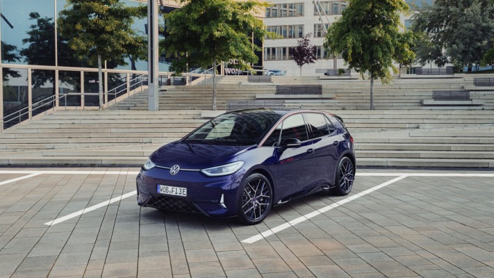 Volkswagen ID.3 GTX Fire Ice 2025. Desktop wallpaper