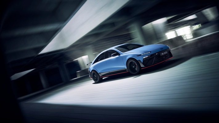 Hyundai IONIQ 6 N 2026. Desktop wallpaper