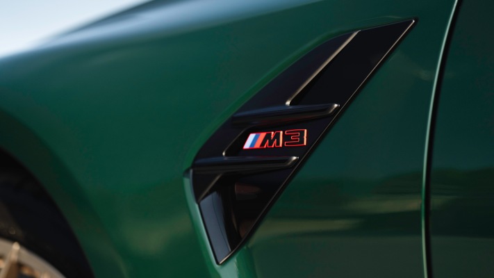 BMW M3 CS Touring UK Version 2025. Desktop wallpaper