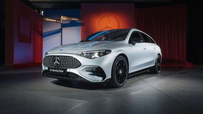 Mercedes-Benz CLA Shooting Brake 2026. Desktop wallpaper