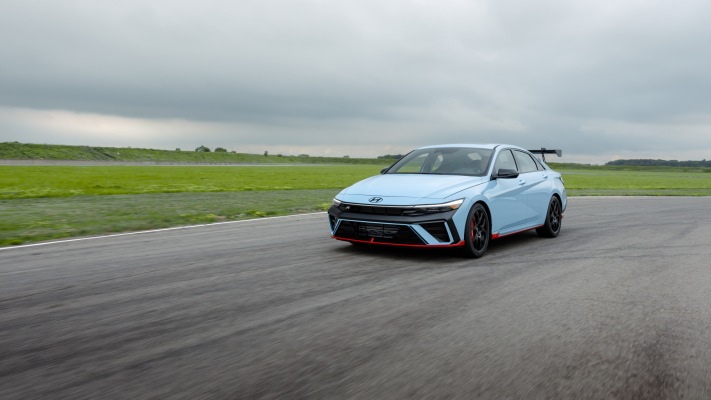 Hyundai Elantra N TCR Edition 2026. Desktop wallpaper