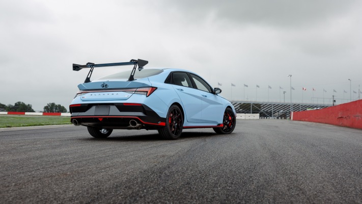 Hyundai Elantra N TCR Edition 2026. Desktop wallpaper