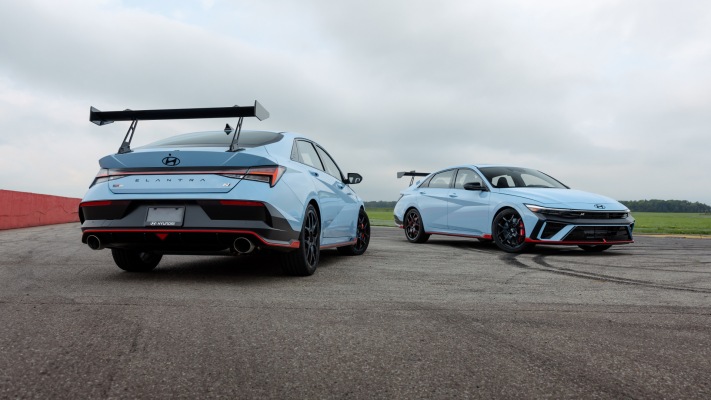 Hyundai Elantra N TCR Edition 2026. Desktop wallpaper